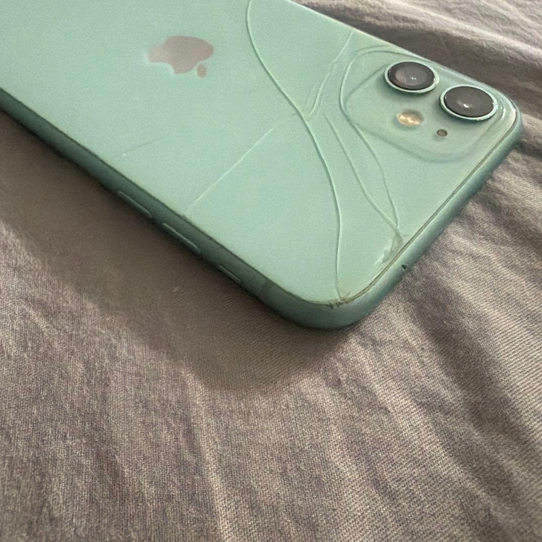 Apple iPhone 11 ミントグリーン 本体　ジャンク