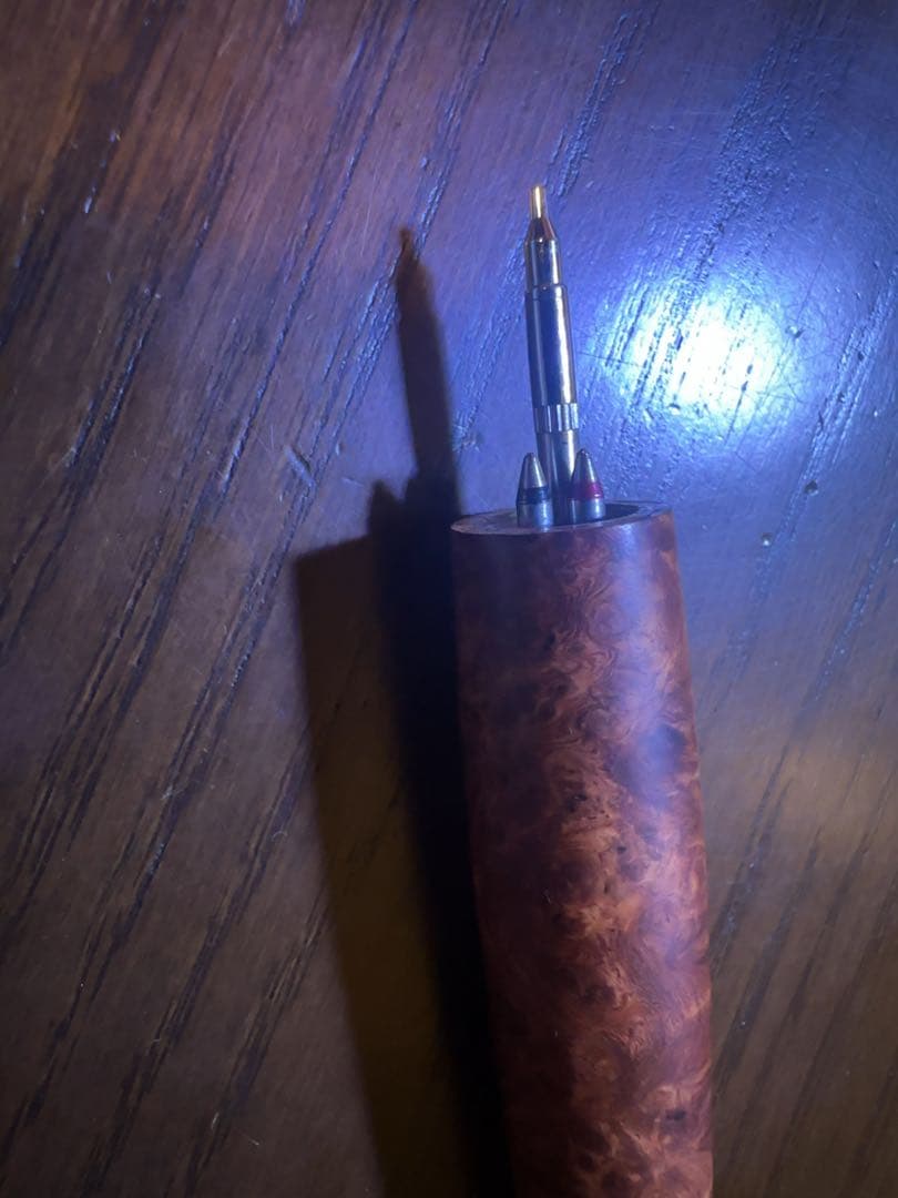 工房楔　花梨こぶ杢　グラッソ　多機能ペン