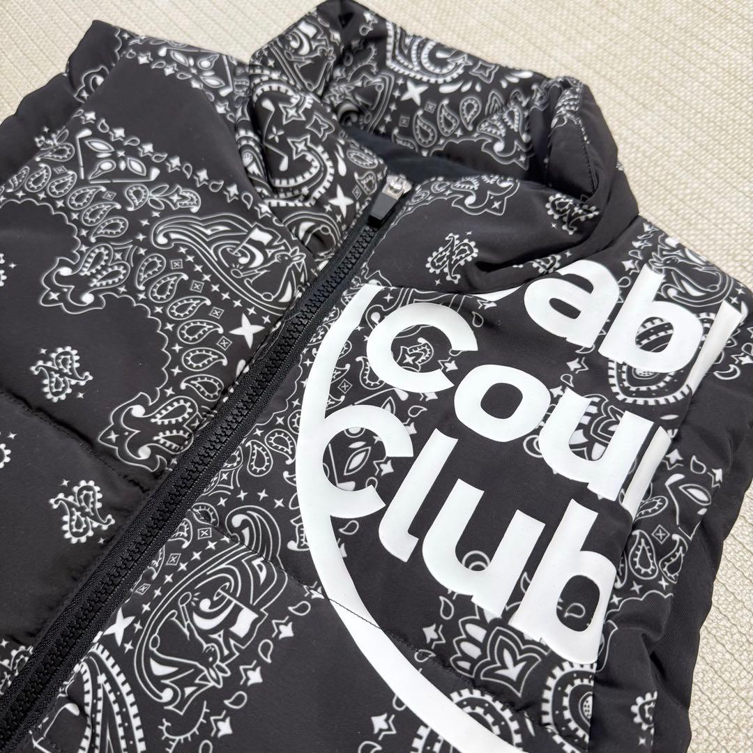 【値下げ不可】 FR2GOLF エフアールツーゴルフ ペイズリー柄 ダウンベスト