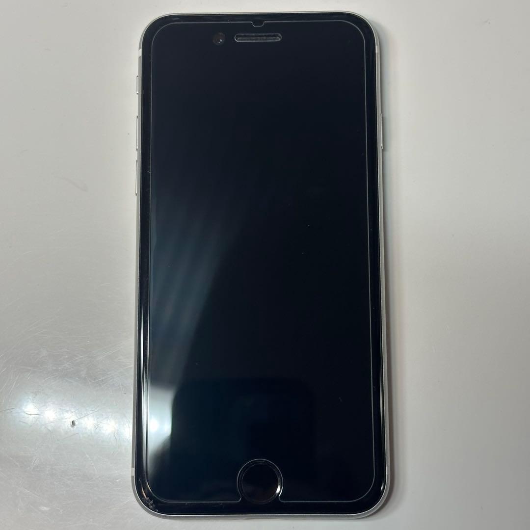 【樂】iPhoneSE2ホワイト SIMフリー iFaceカバー付