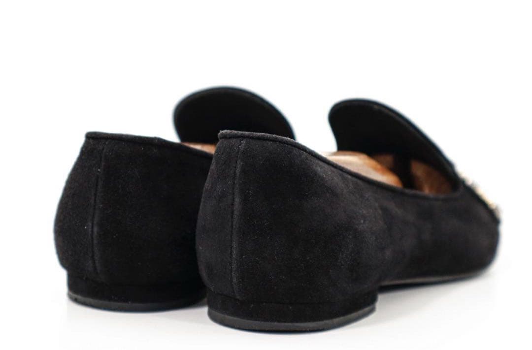 LOUIS VUITTON ビジュー装飾 フラットシューズ 36 1/2