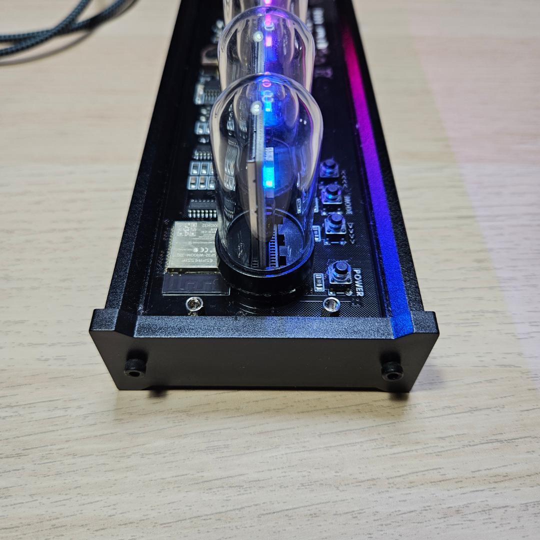 ニキシー管風デジタルクロック