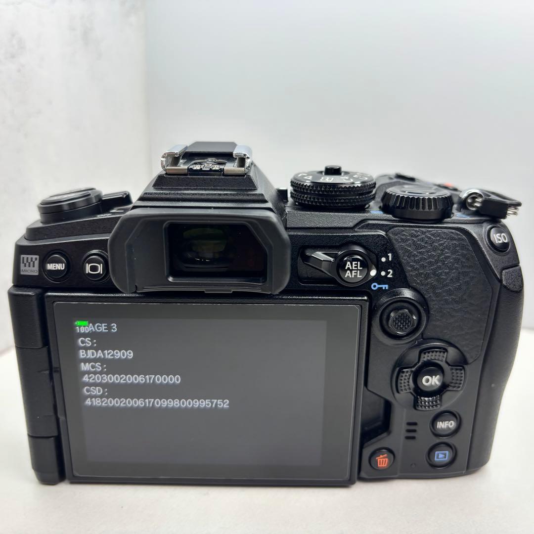 【新品級・ショット数587回】オリンパス OM-D E-M1 Mark III