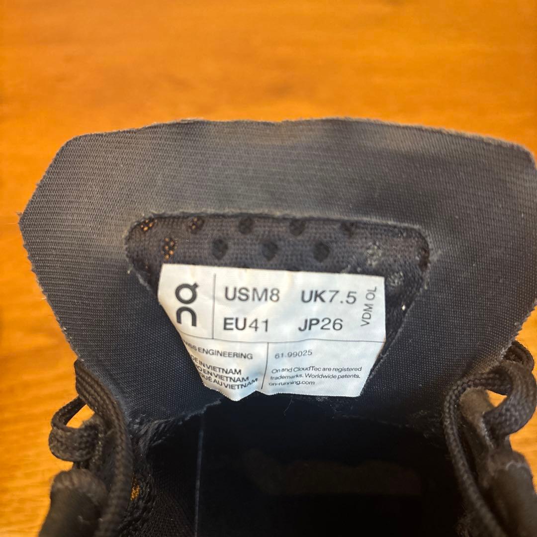 その他 ON CLOUDMONSTER 26cm black