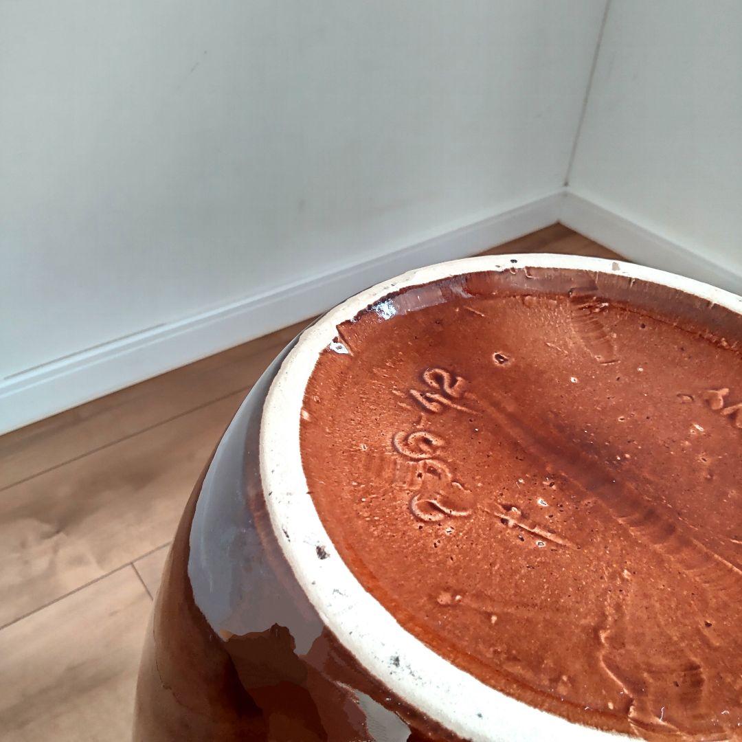 大型花器　西ドイツ製　ファットラバ　W.GERMANY　フラワーベース　42cm