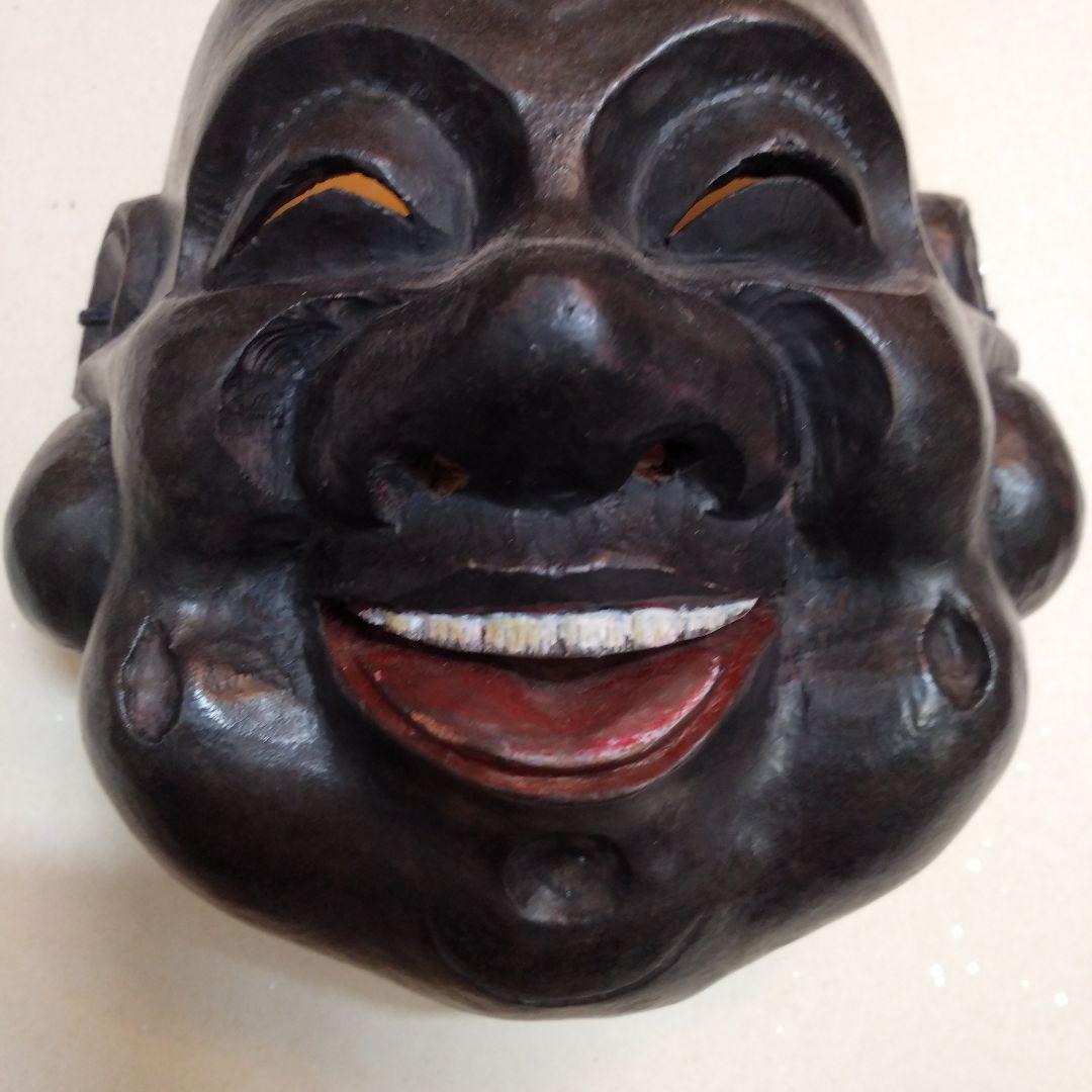 能面　大黒