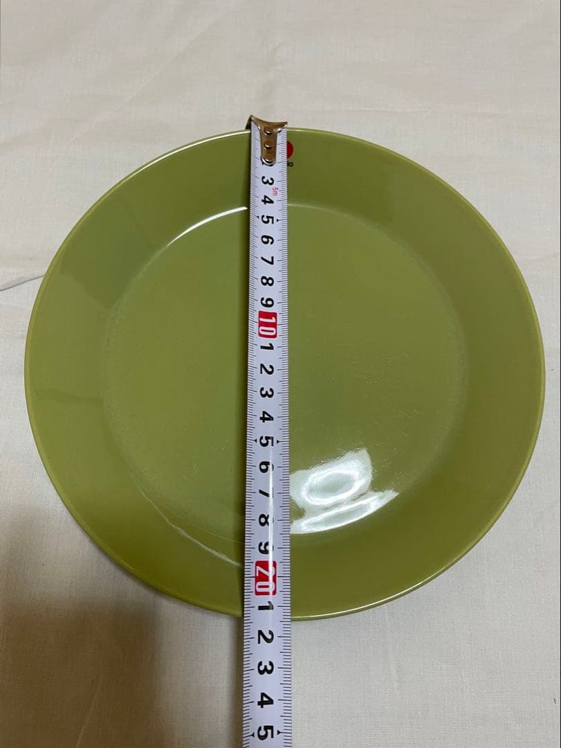 【廃盤品】イッタラ　ティーマ　オリーブグリーン　4枚+1枚セット
