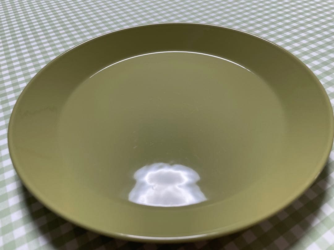 【廃盤品】イッタラ　ティーマ　オリーブグリーン　4枚+1枚セット