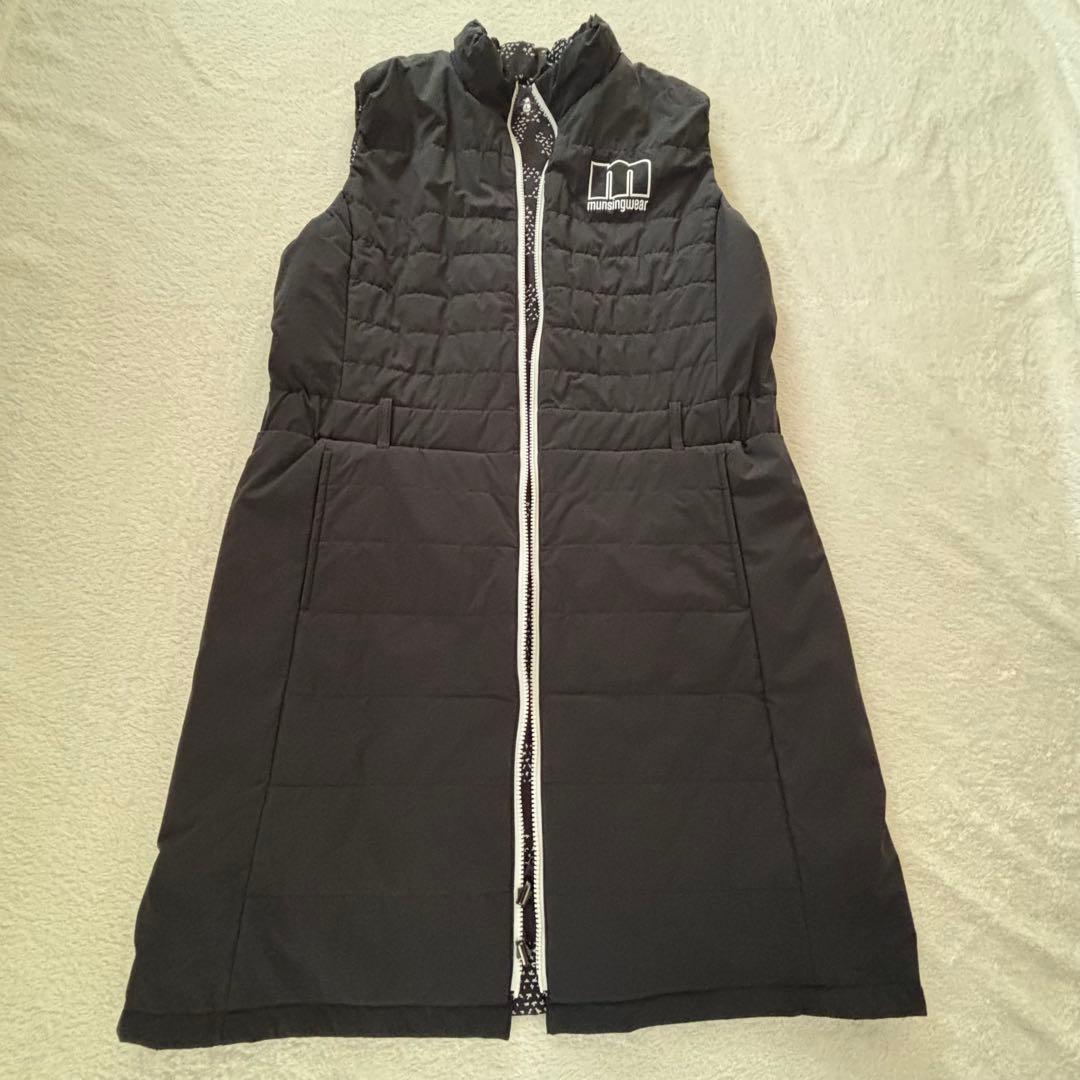 Munsingwear マンシングウェア リバーシブル 中綿入りロングベスト