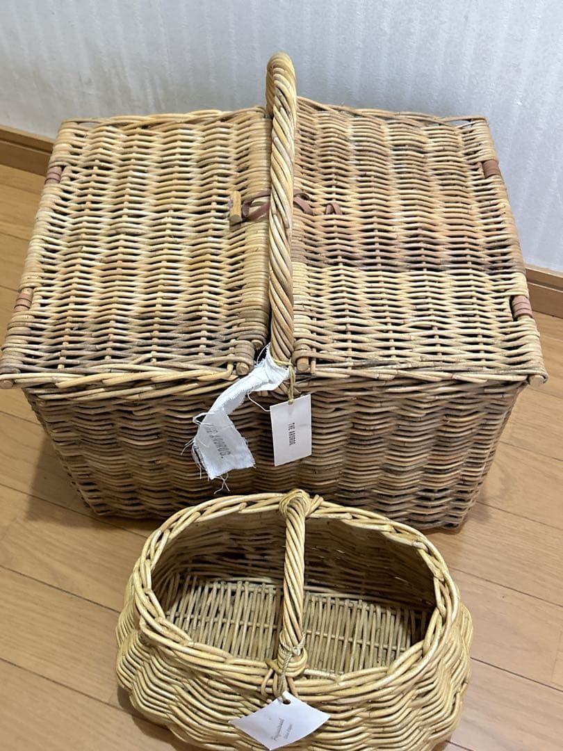 THE AROROG アラログ　 ピクニックかごバッグ バスケット他　2点セット