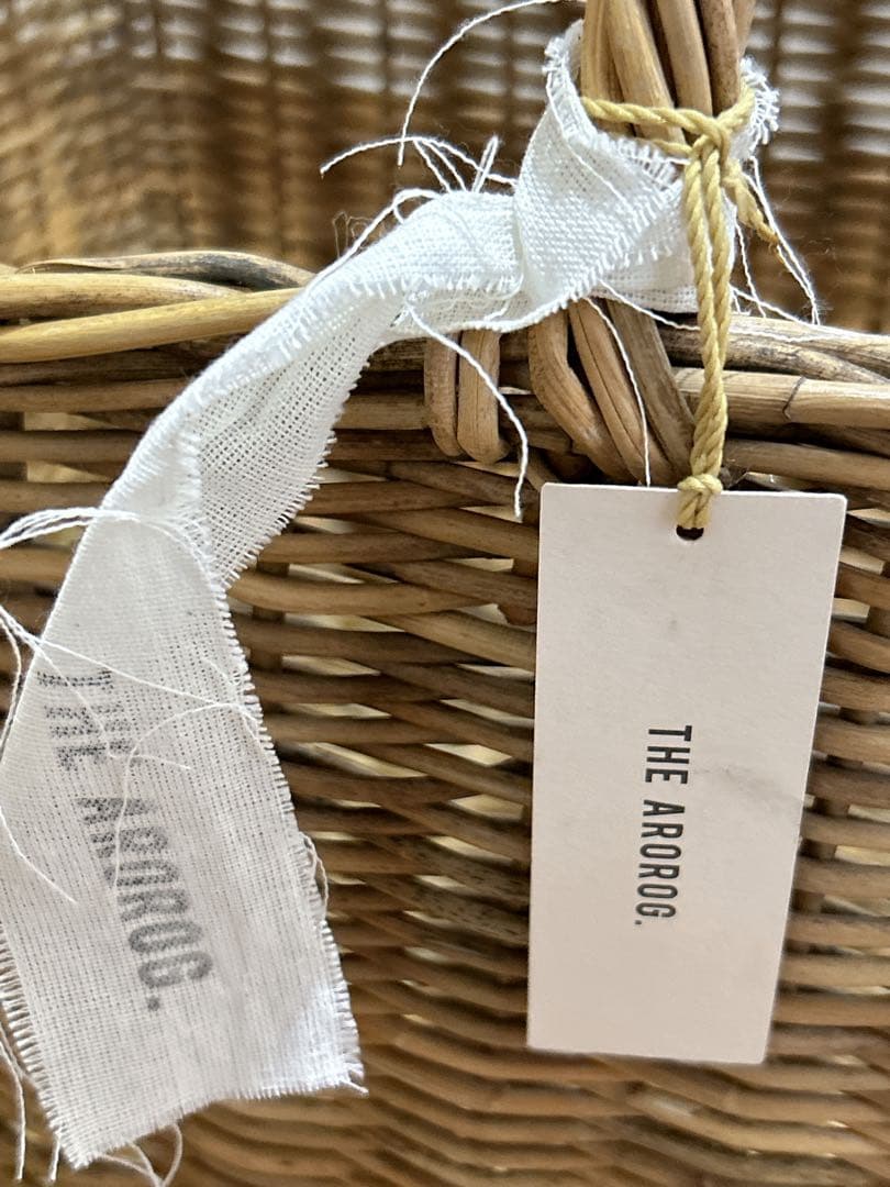 THE AROROG アラログ　 ピクニックかごバッグ バスケット他　2点セット