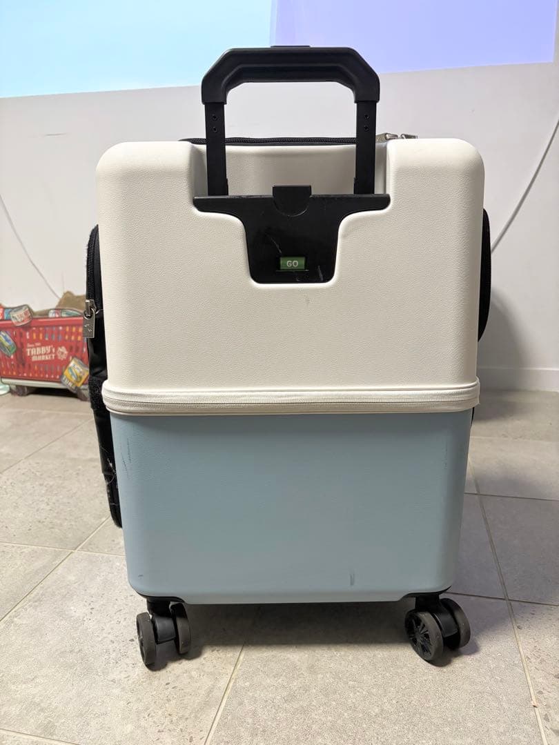 PETICO ペットキャリーMサイズ スーツケース型 犬猫用 中型犬OK