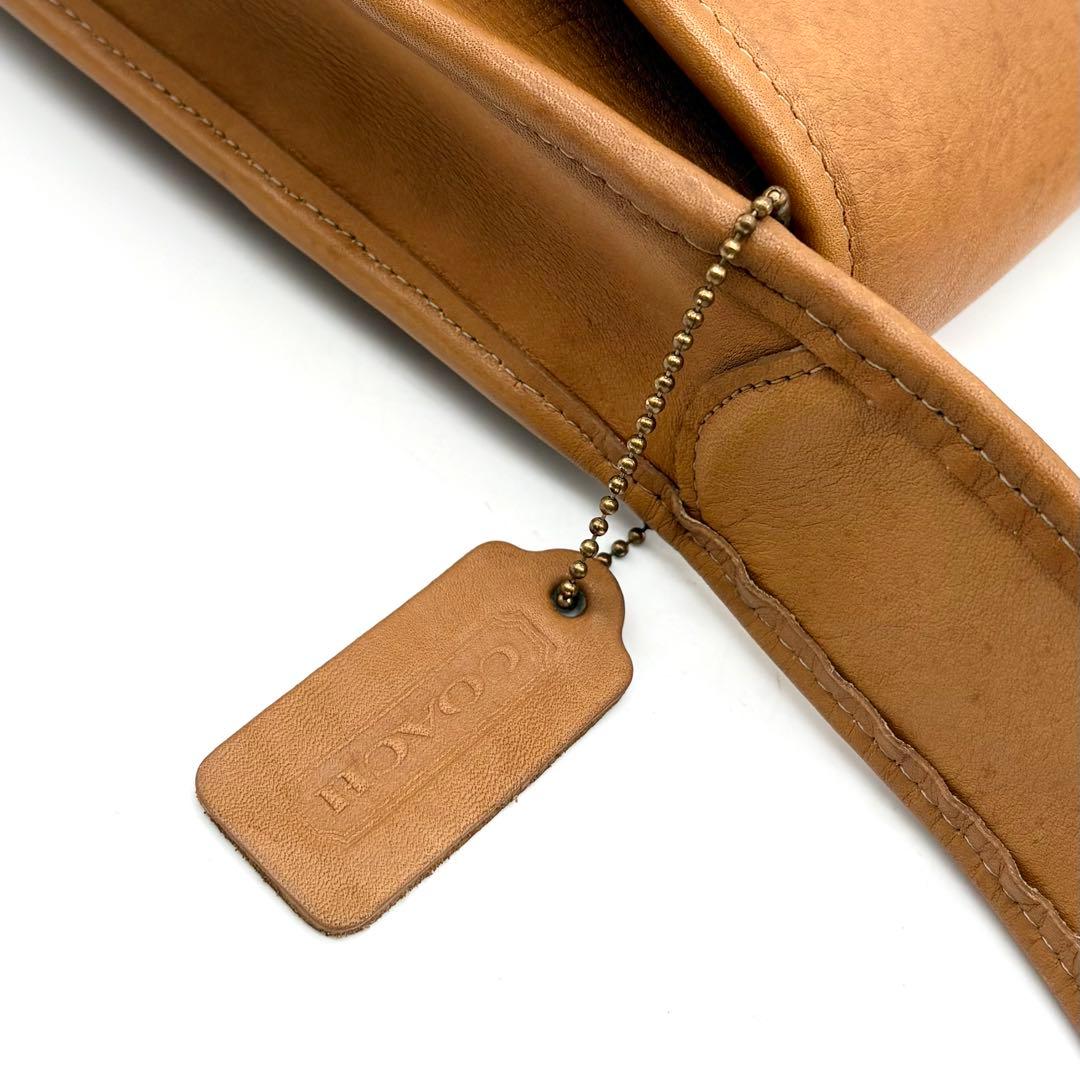 オールドコーチ エルゴ ショルダーバッグ レザー ブラウン 9034