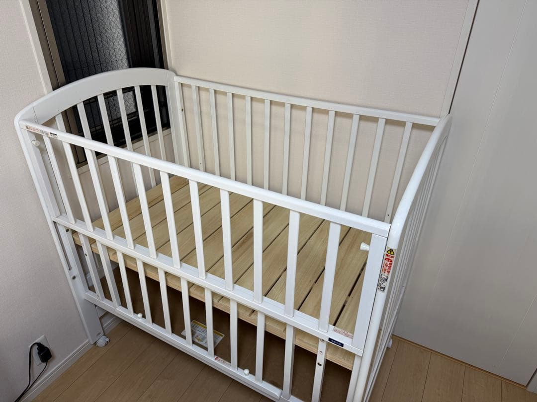 KATOJI ハイポジションベビーベッド アーチ (ホワイト)