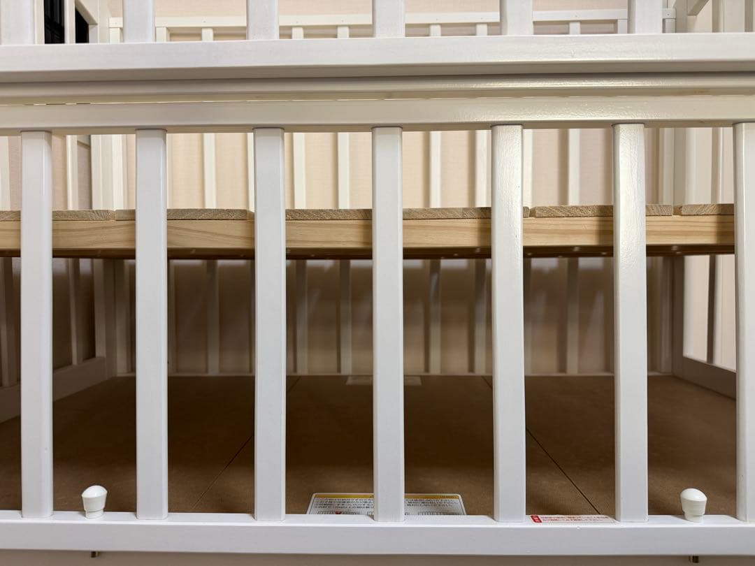 KATOJI ハイポジションベビーベッド アーチ (ホワイト)