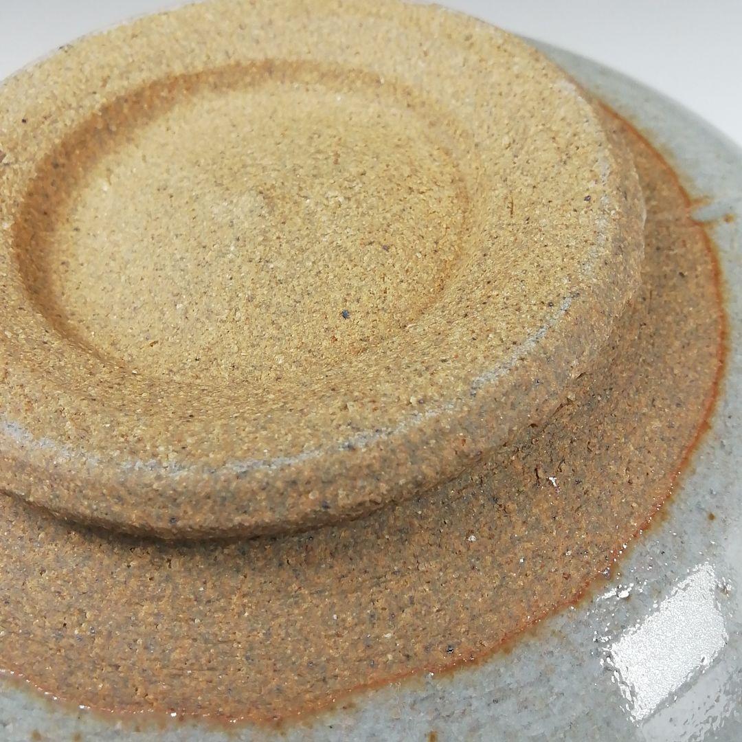 Ｔ２１　茶碗　『三島茶碗』『御題　葉』『田沼春二作』　共箱　抹茶碗　茶道具