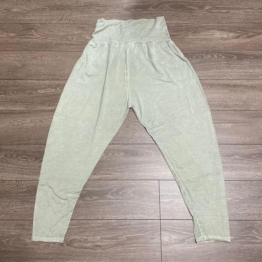 salsation★ロングパンツ★サイズL★淡いグリーン