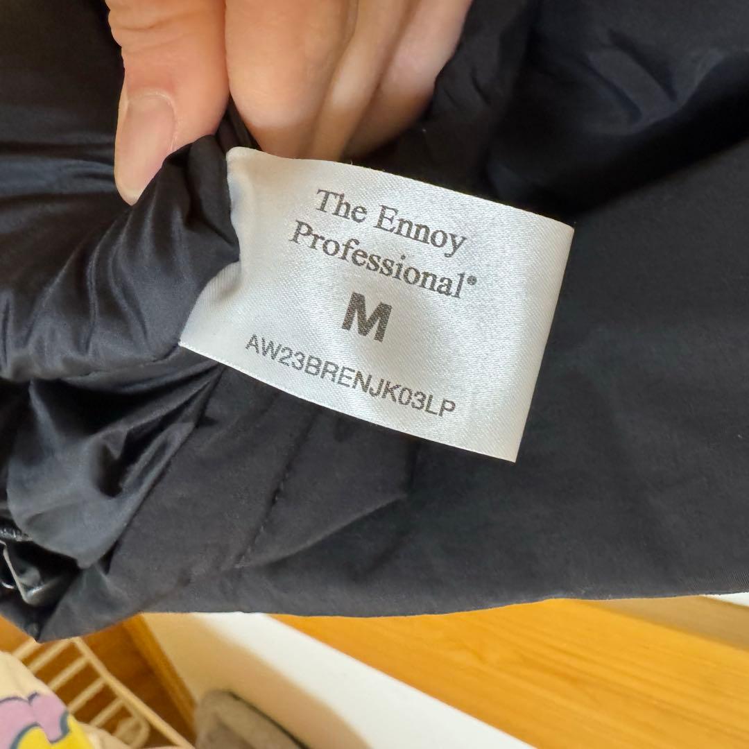 エンノイとスタイリスト私物 23AW NYLON PADDED JACKET M