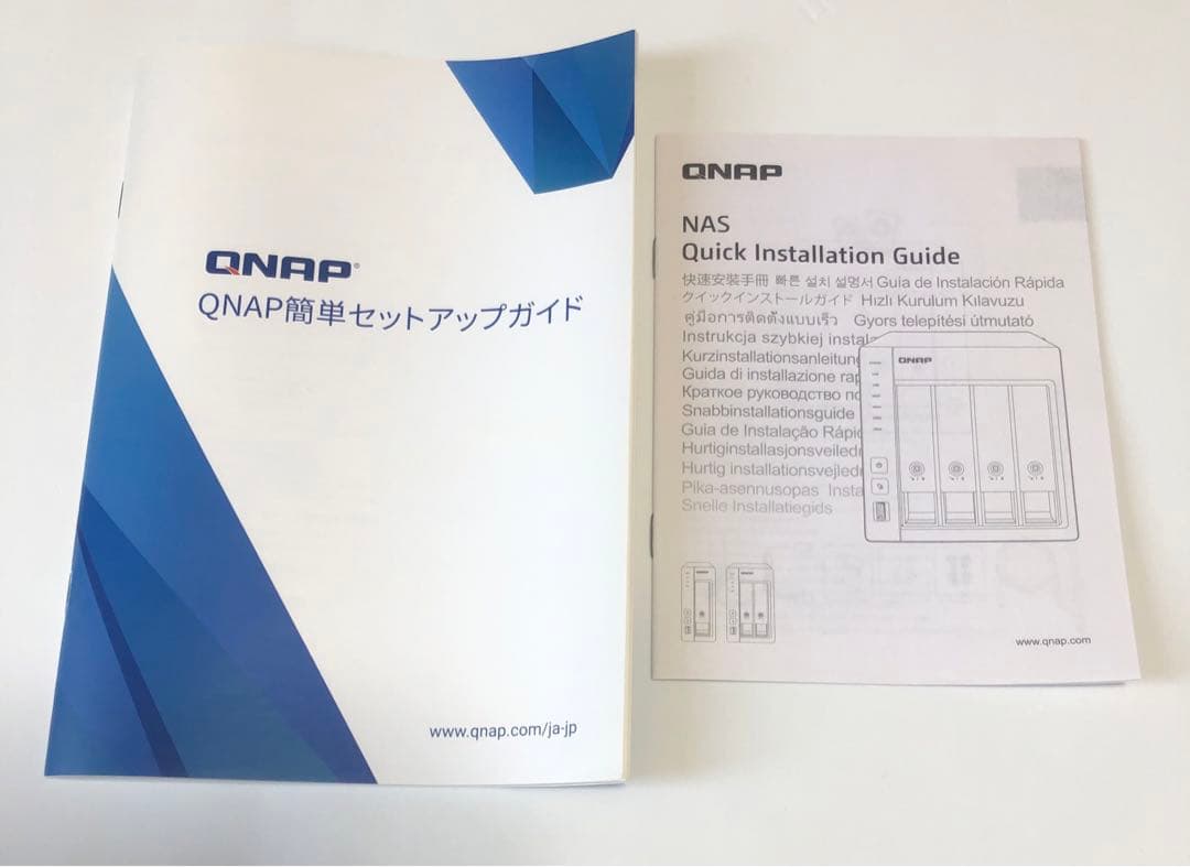 QNAP NAS　TS-433　Western Digital 4TB HDD