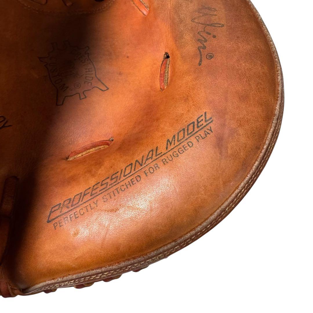 【希少】旧ミズノ キャッチャーミット ワールドウィン プロモデル 大人