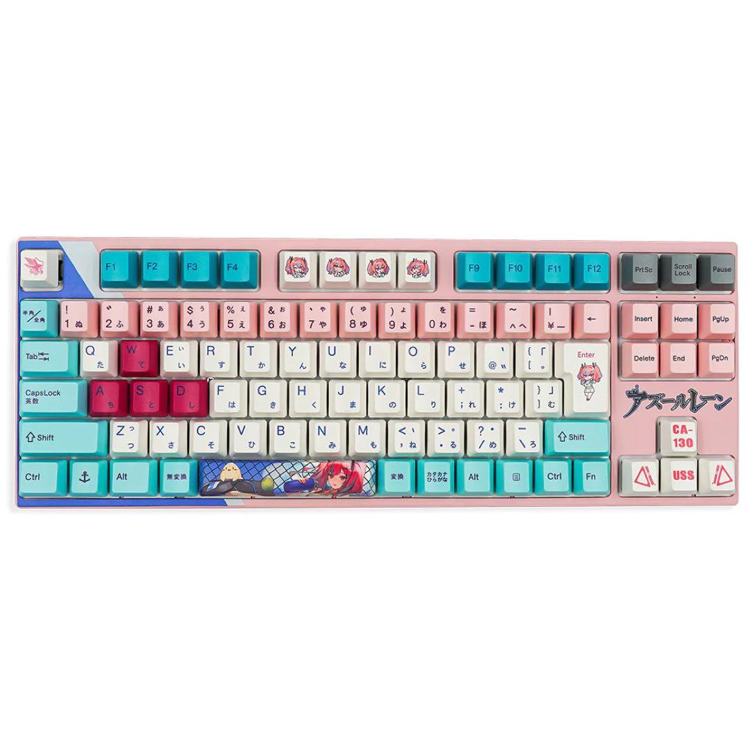 アズレン×ふもコレ ブレマートンモデル キーボード ローズ軸VARMILO
