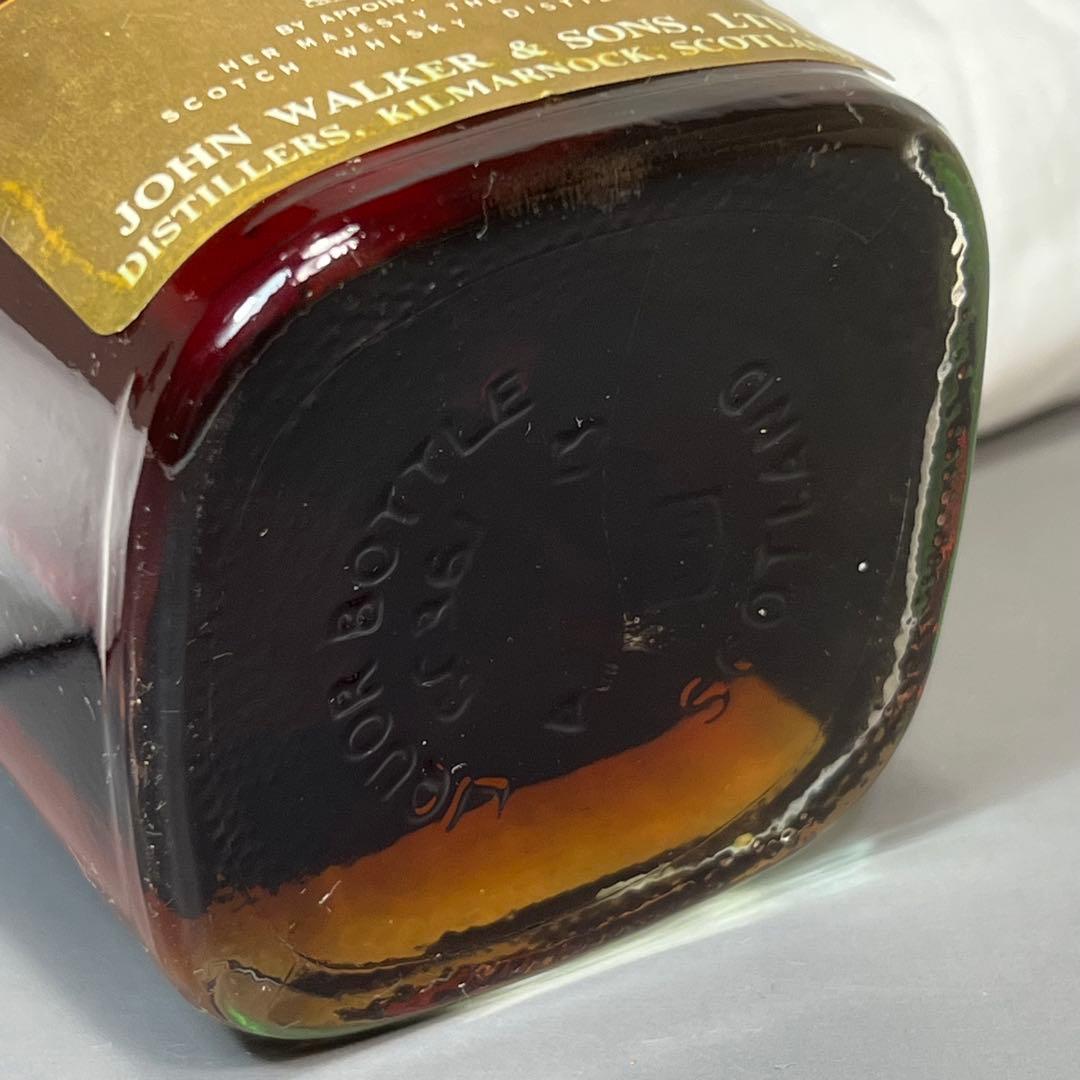 R*i様 未開栓 古酒 ジョニーウォーカー 黒ラベル キングサイズ ジョニ黒 箱