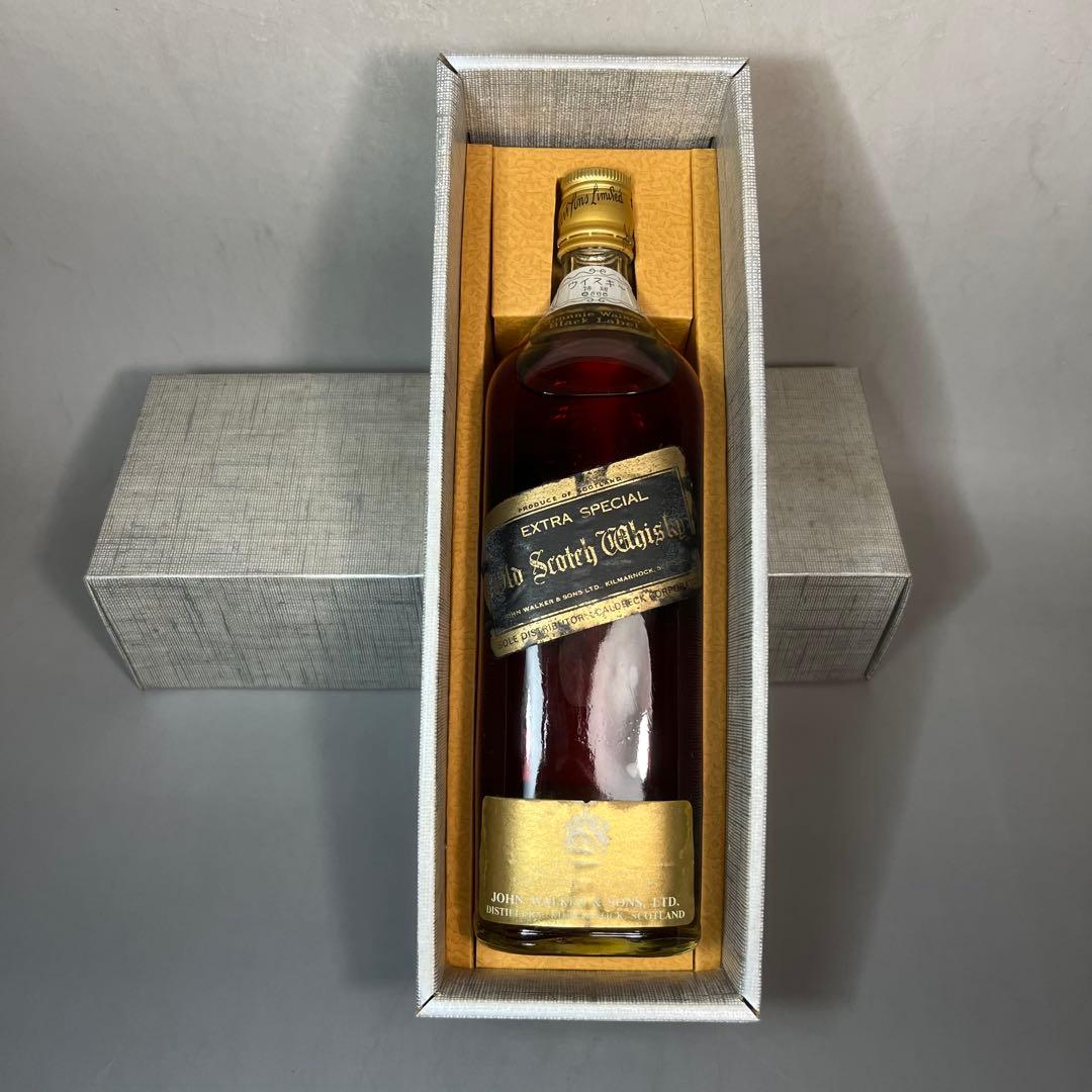 R*i様 未開栓 古酒 ジョニーウォーカー 黒ラベル キングサイズ ジョニ黒 箱