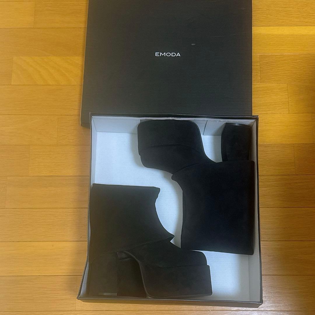 yyyuuuko EMODA ルーズフレアカバーフィットブーツ M