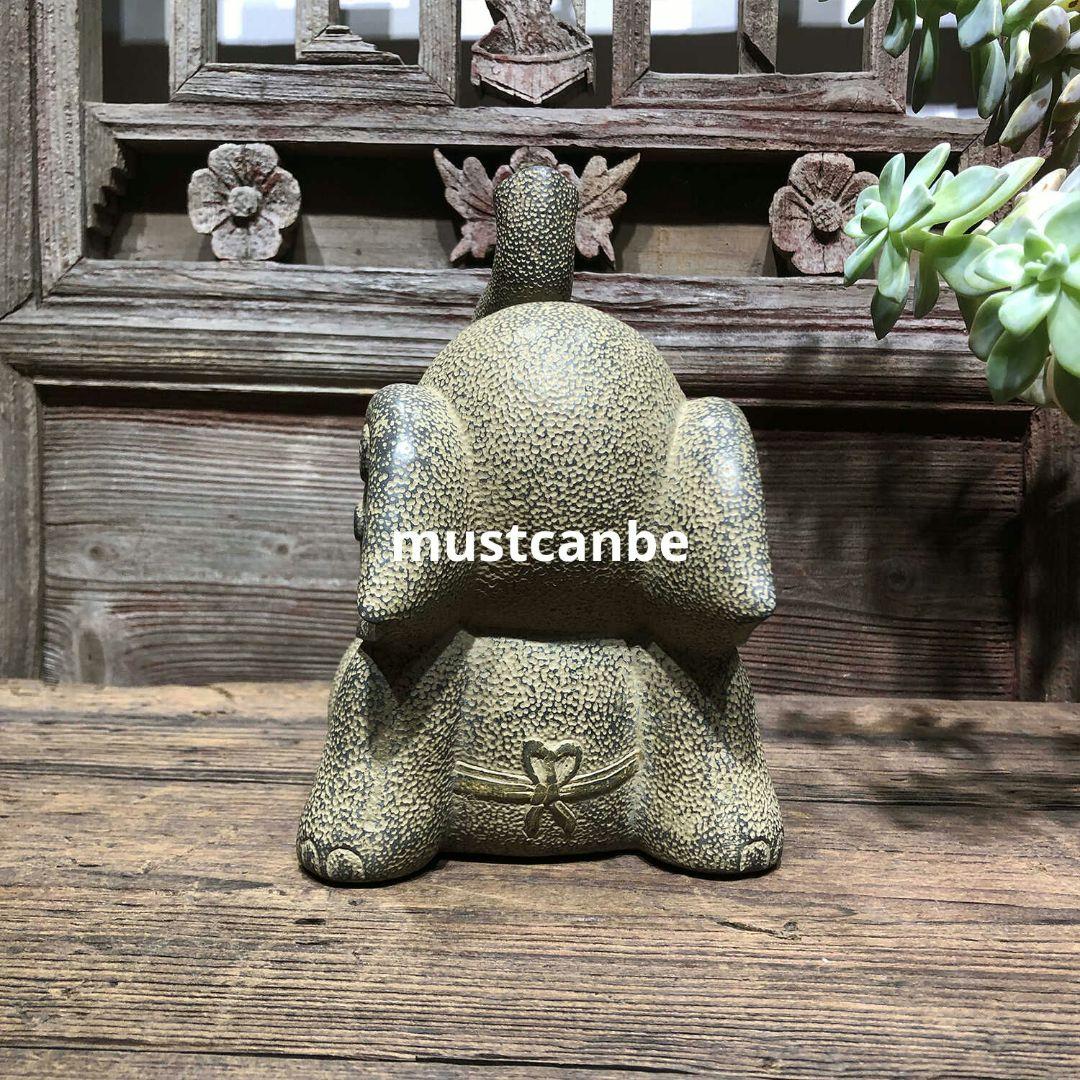 石像 彫刻吉祥象 応接間 書斎 茶室 開運 風水 招財 装飾品 工芸品 置物