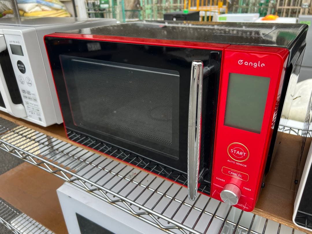 【高年式】 2021年式 600w エディオン 電子レンジ ANG-MO-A5