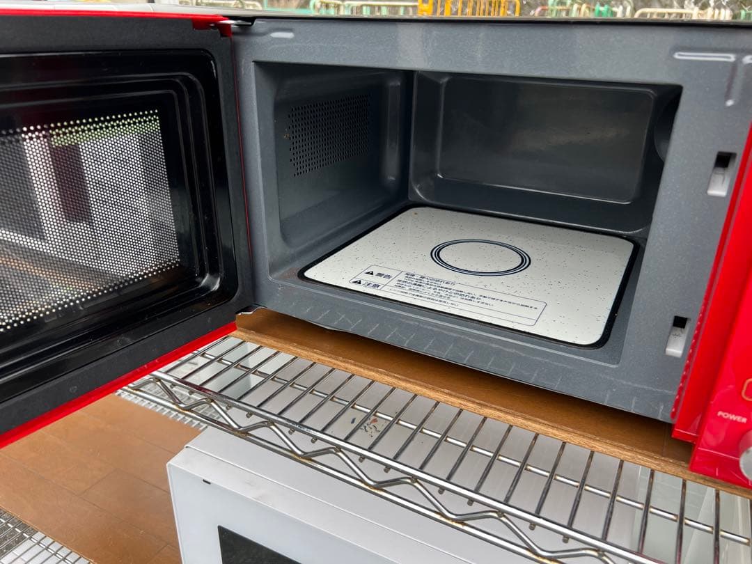 【高年式】 2021年式 600w エディオン 電子レンジ ANG-MO-A5