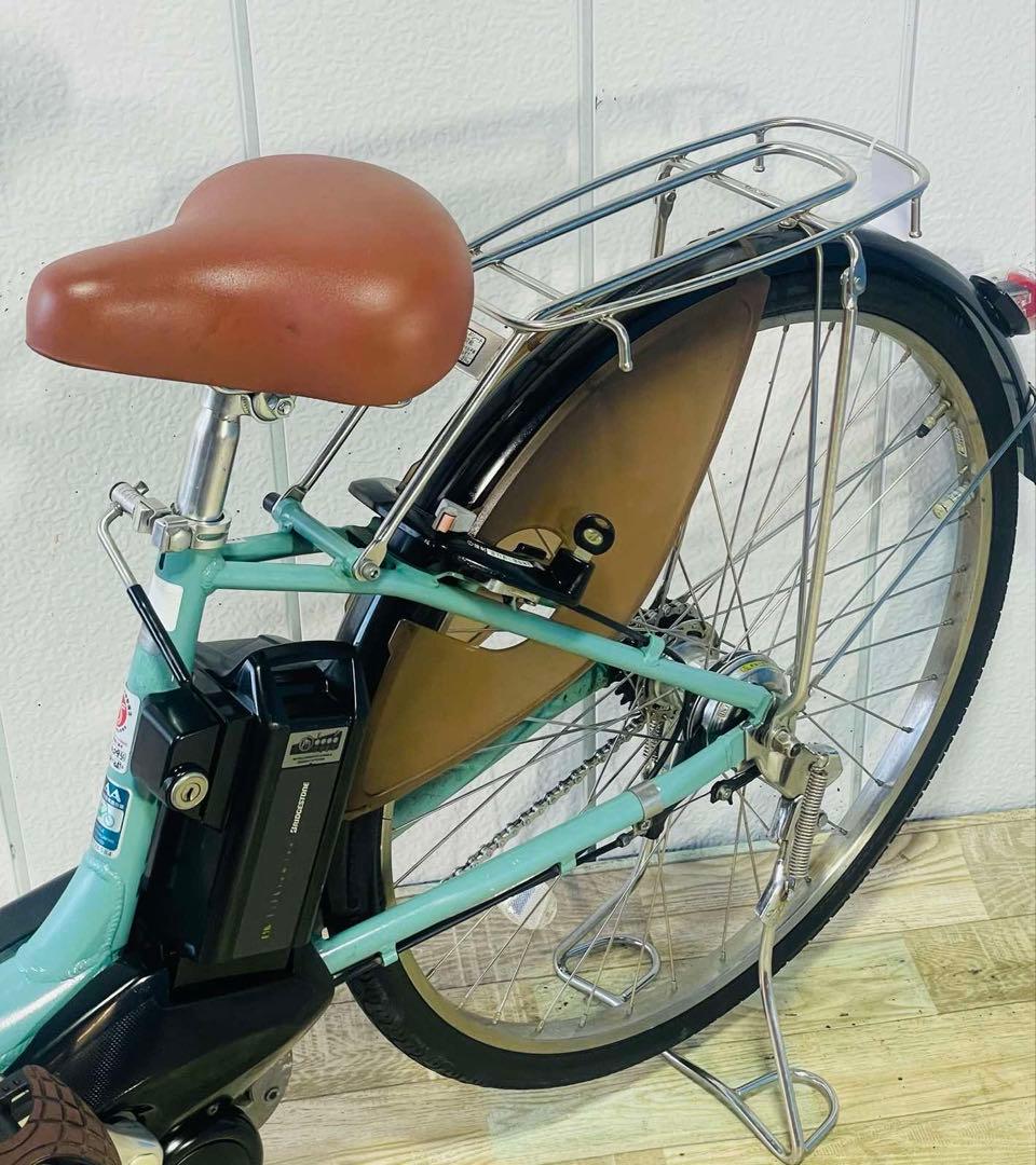 ★3151ブリヂストン8.7アンペア 26インチ子供乗せ電動アシスト自転車