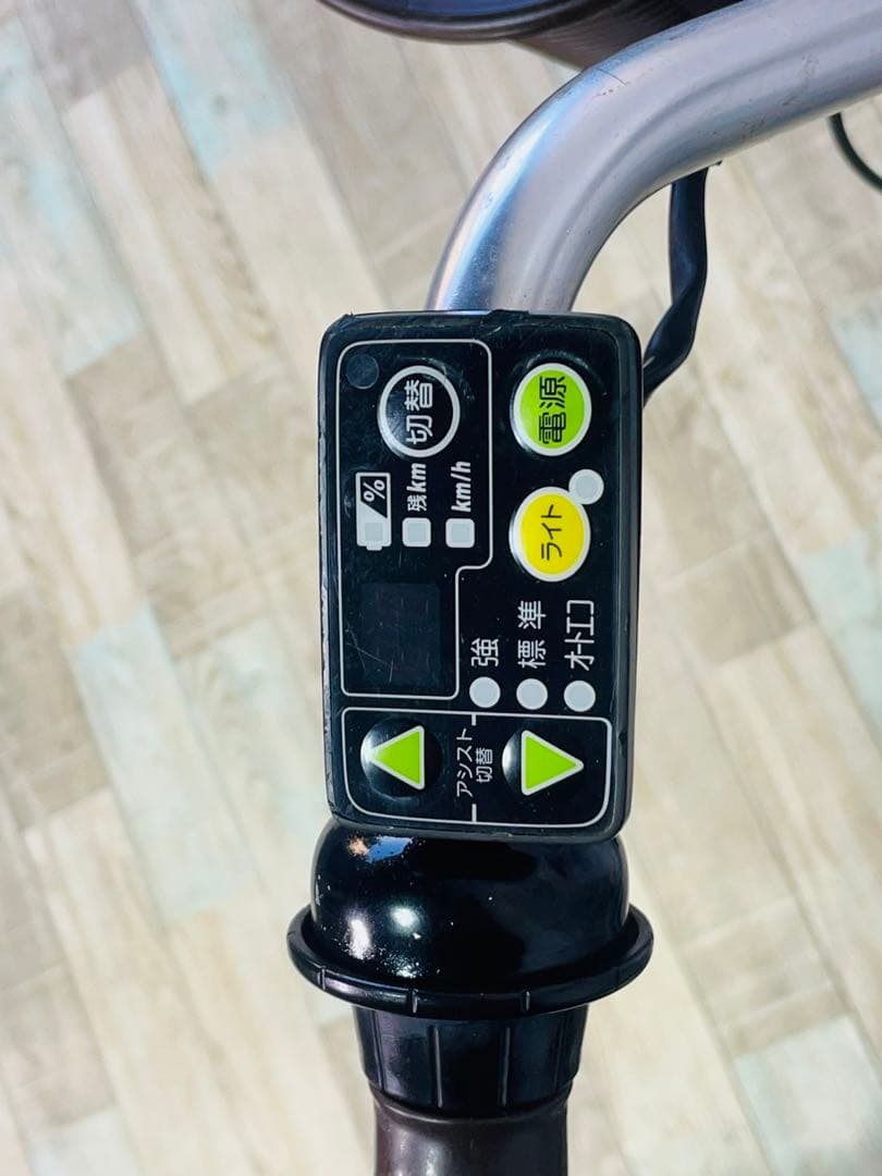 ★3151ブリヂストン8.7アンペア 26インチ子供乗せ電動アシスト自転車