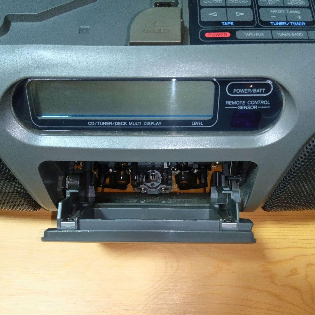 Panasonic ラジオ・カセットプレーヤー グレー