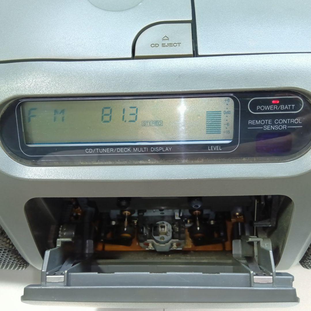 Panasonic ラジオ・カセットプレーヤー グレー