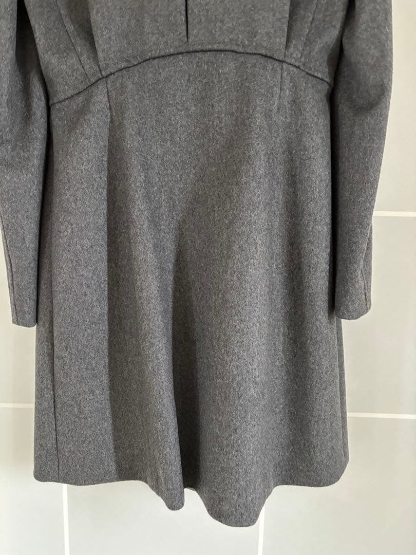 GUCCI コート　美品　グレー　38