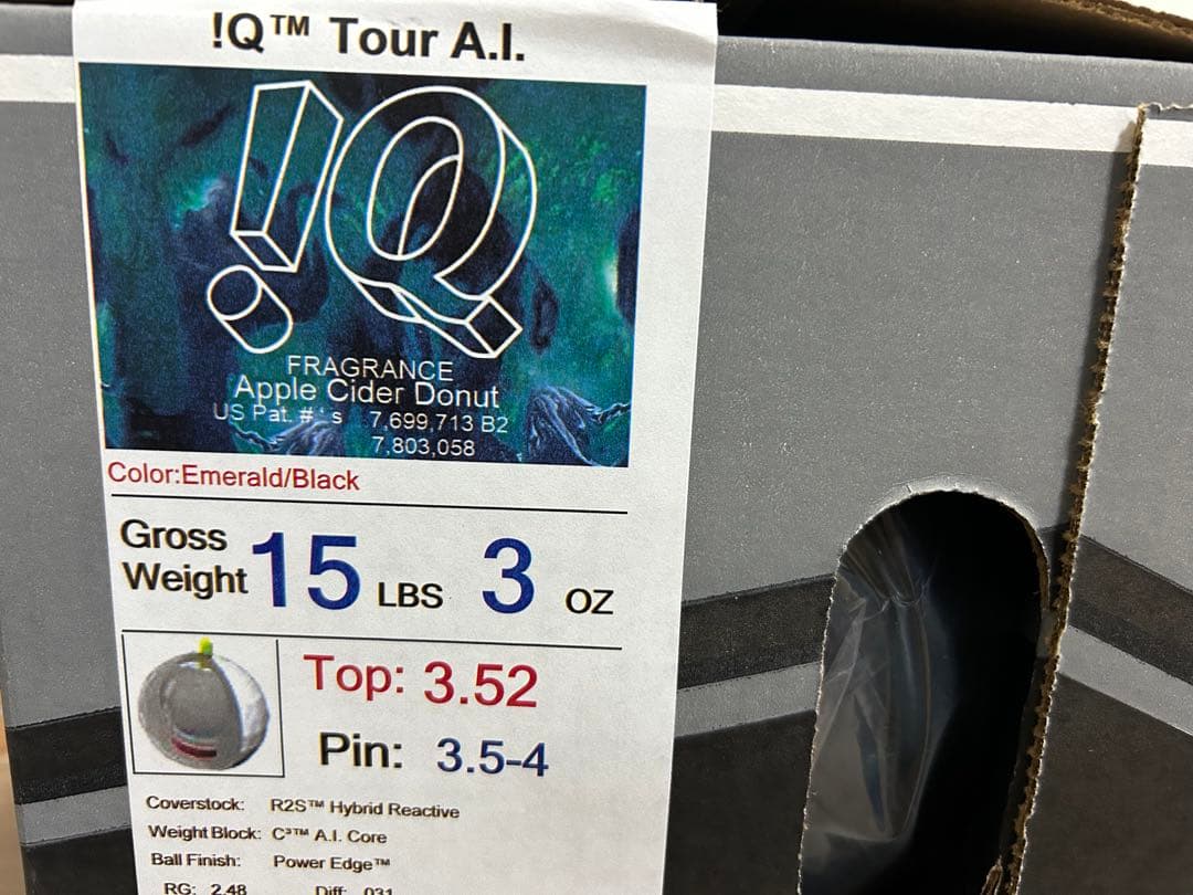 送料込み【新品】IQツアーA.I.　ストーム　15ポンド3オンス　10