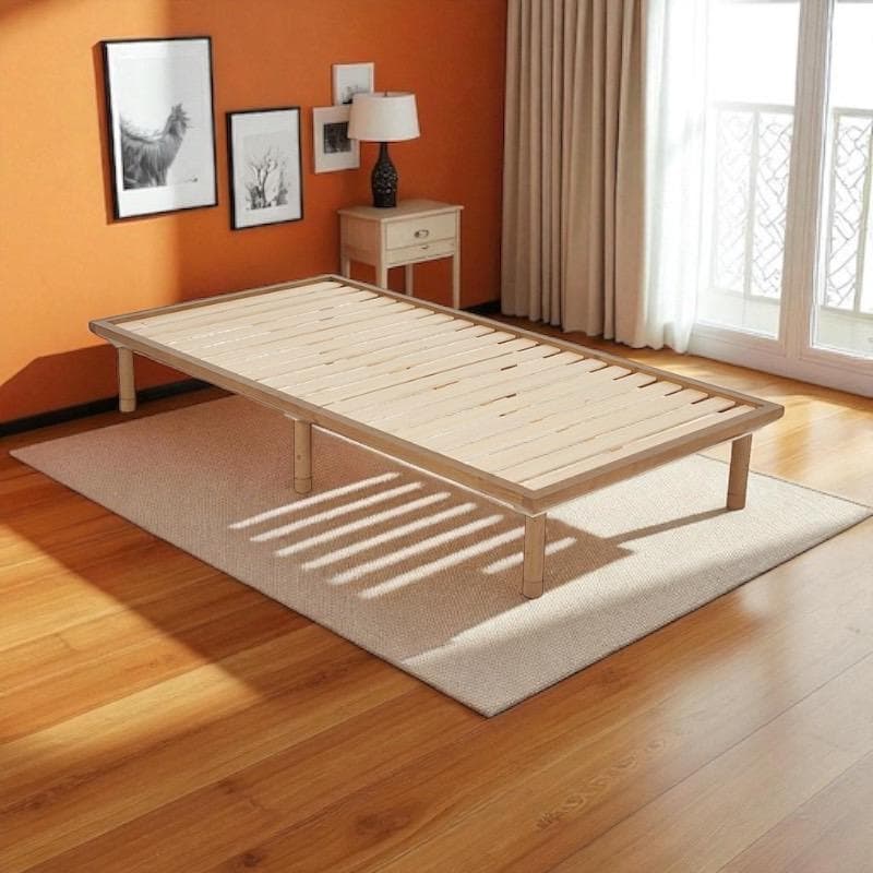 新品　　未使用　組み立て品　シングルベッド　210×110　すのこベッド