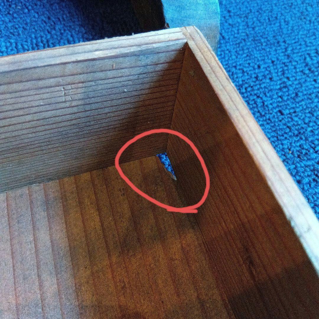 木製文机 引き出し付き ヴィンテージ　レトロ　昭和