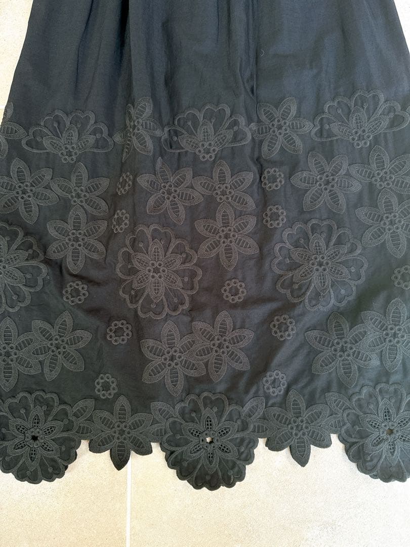 ケイトスペード　黒ワンピース