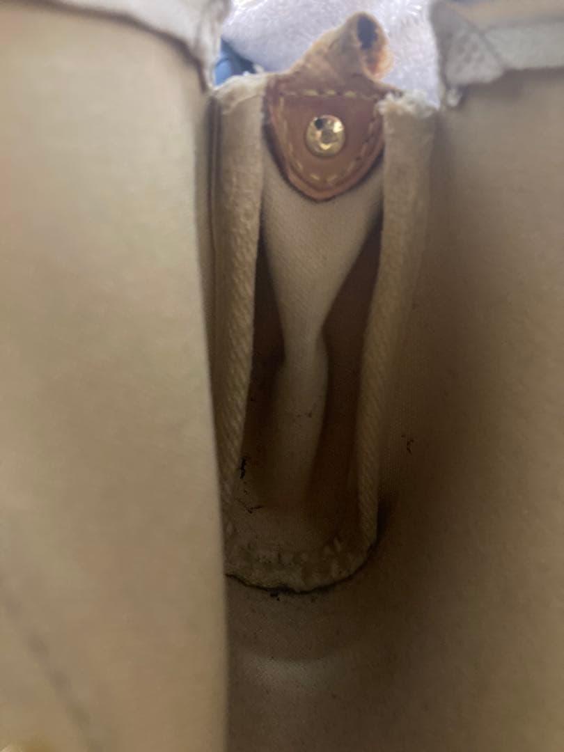 M*o様 ルイヴィトン ダミエ アズール エヴァ N55214 ショルダーバッグ