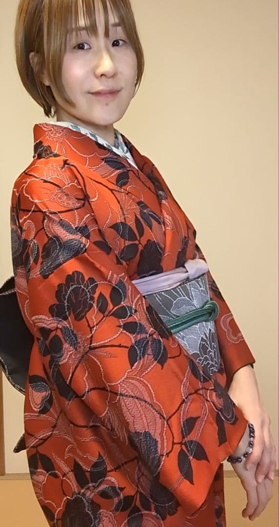 さ*ら様 袋帯 斉藤上太郎 2008Collection 黒地にシルバー