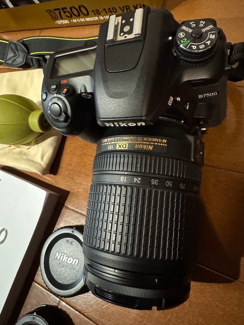 フィルムカメラ Nikon D7500 18-140mm VR Kit