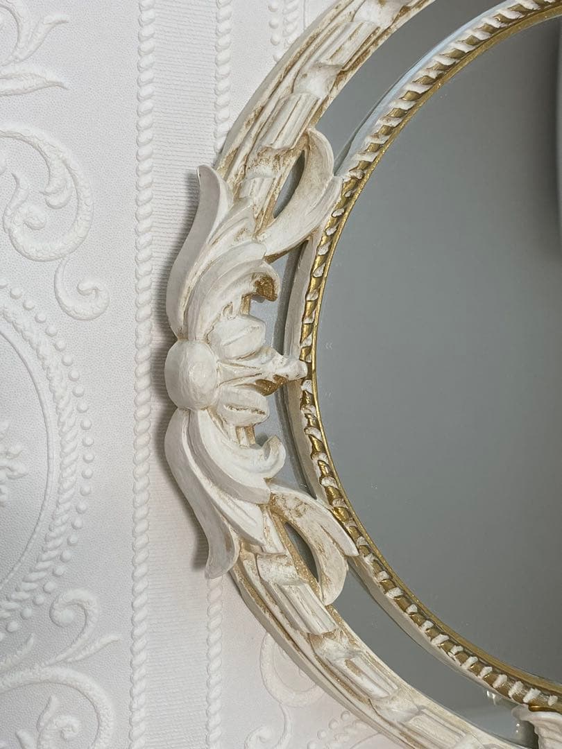 【イタリア製】エレガントオバールミラー⭐︎