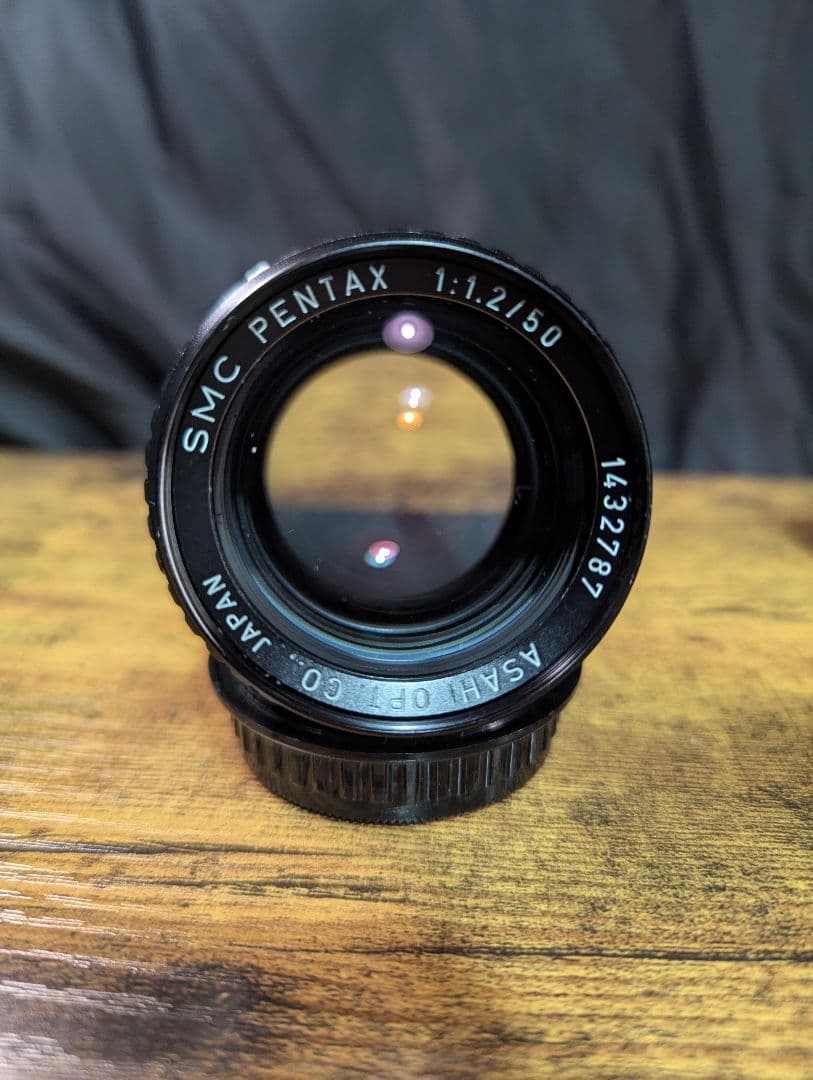 PENTAX SMC 50mm f/1.2 ペンタックスレンズ