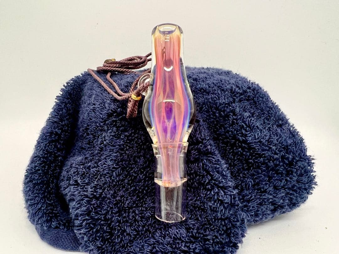 シーシャ　マウスピース　ガラス製ハンドメイド品　ファイアー