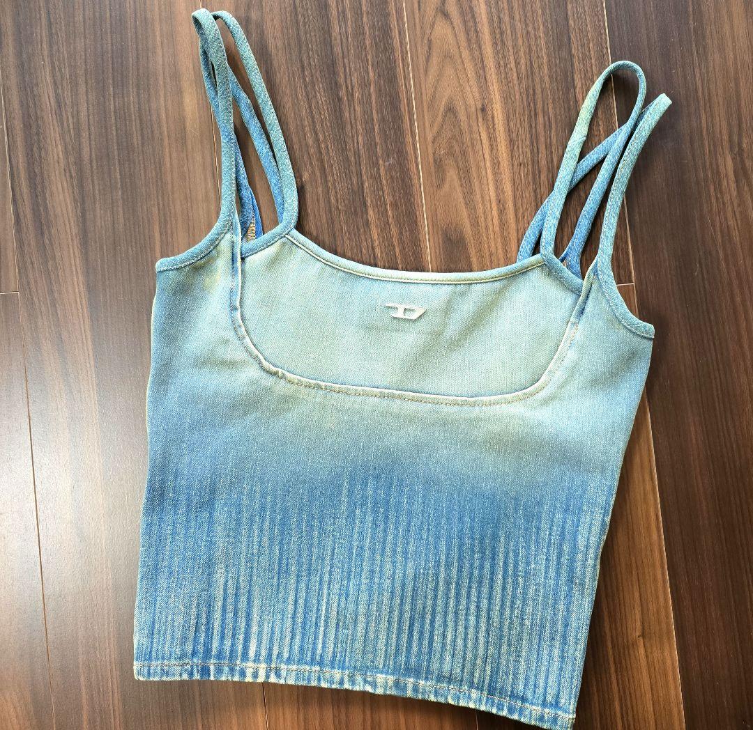 美品 DIESEL キャミソール デニム XS