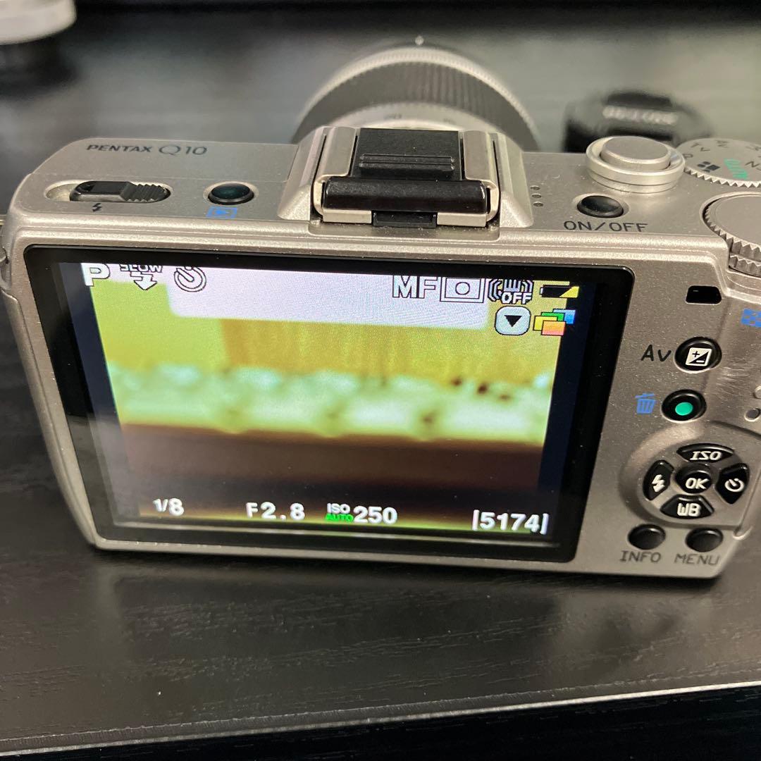 PENTAX Q10 ミラーレスカメラ　レンズ付き