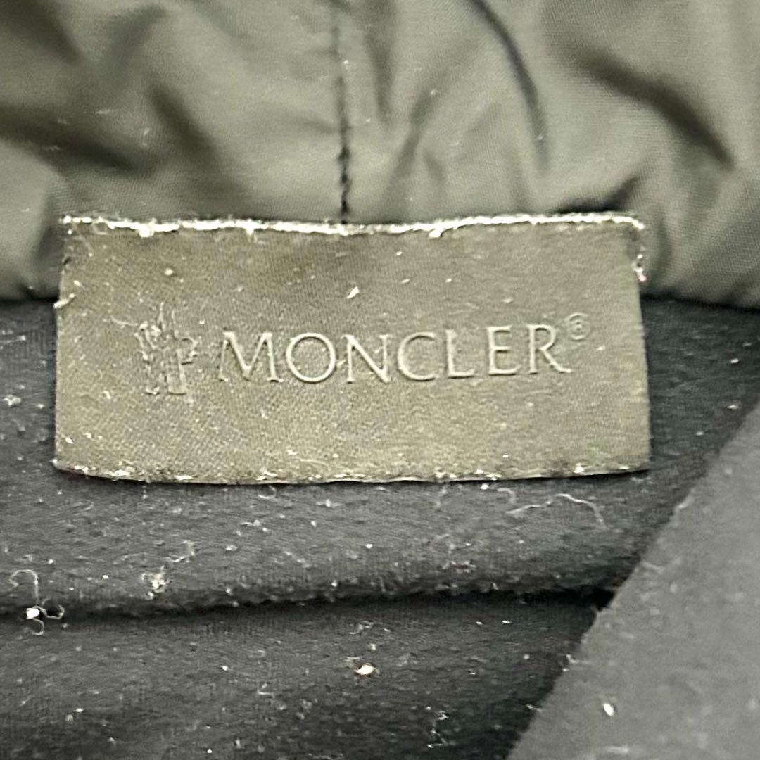 モンクレール　ブラック　ナイロンパーカー　Lサイズ