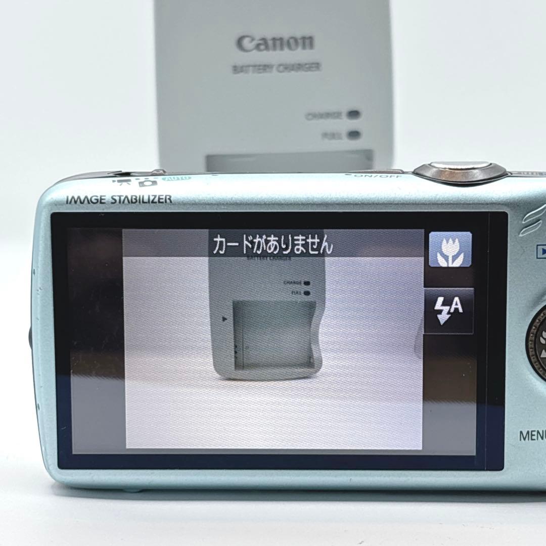 Canon IXY DIGITAL 930 IS ブルー デジカメ コンデジ